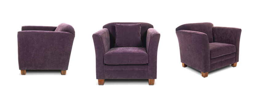 Impala Fabrics modern 2 seater sofa and foot rest